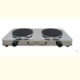 COCINA ROCCIA DOS HORNILLAS DE PLATO CROMADA
